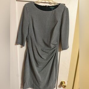 Ralph Lauren Black & White Dress